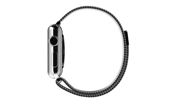 Black Magnetic Milanese Apple Watch Band